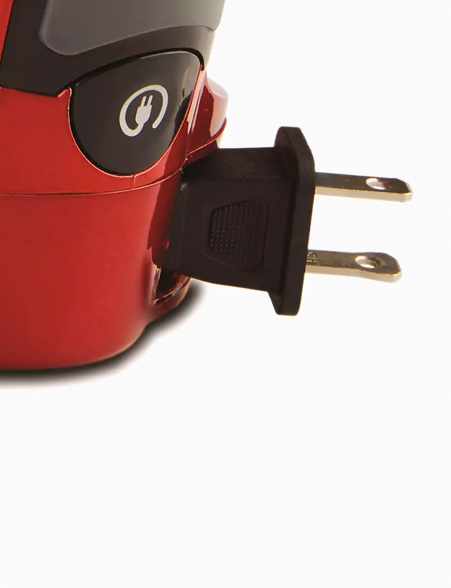 Plancha a Vapor con Cable Retráctil Roja | Brentwood