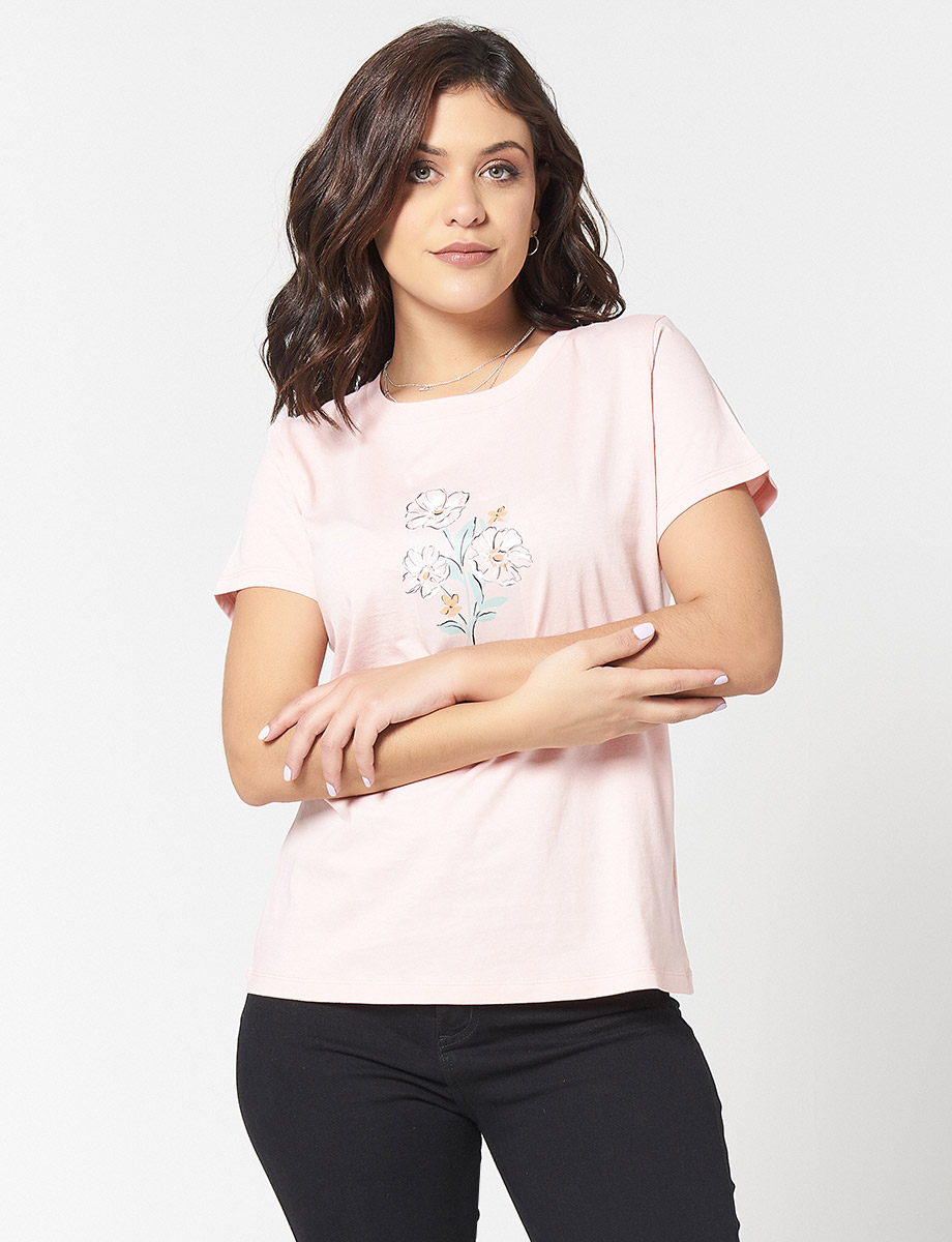Camiseta L'Amour Rosado