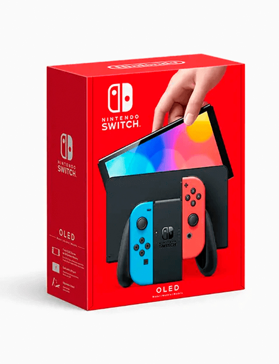 Nintendo Switch - Modelo OLED Azul/Rojo de 64Gb | Nintendo