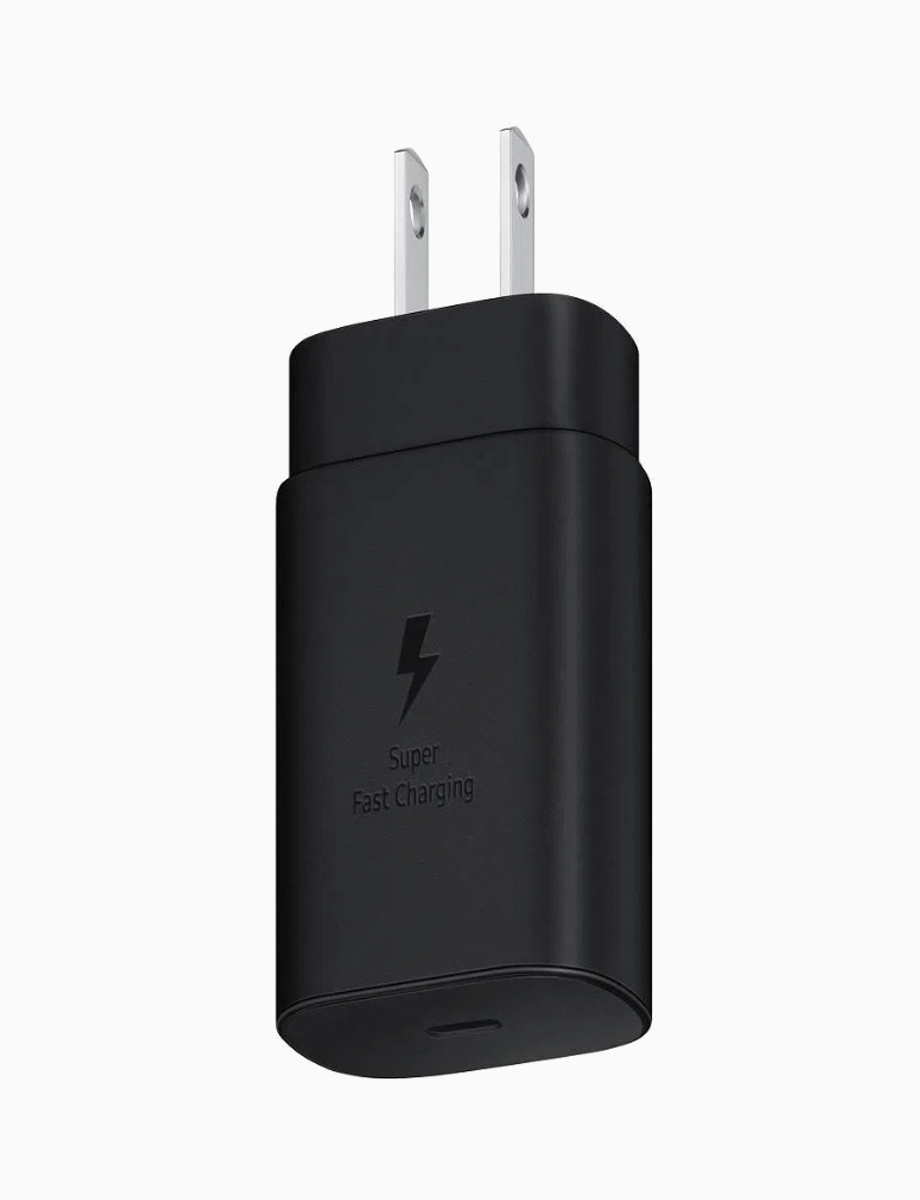 Cargador de Pared USB Tipo C de 25 Watts Negro | Samsung