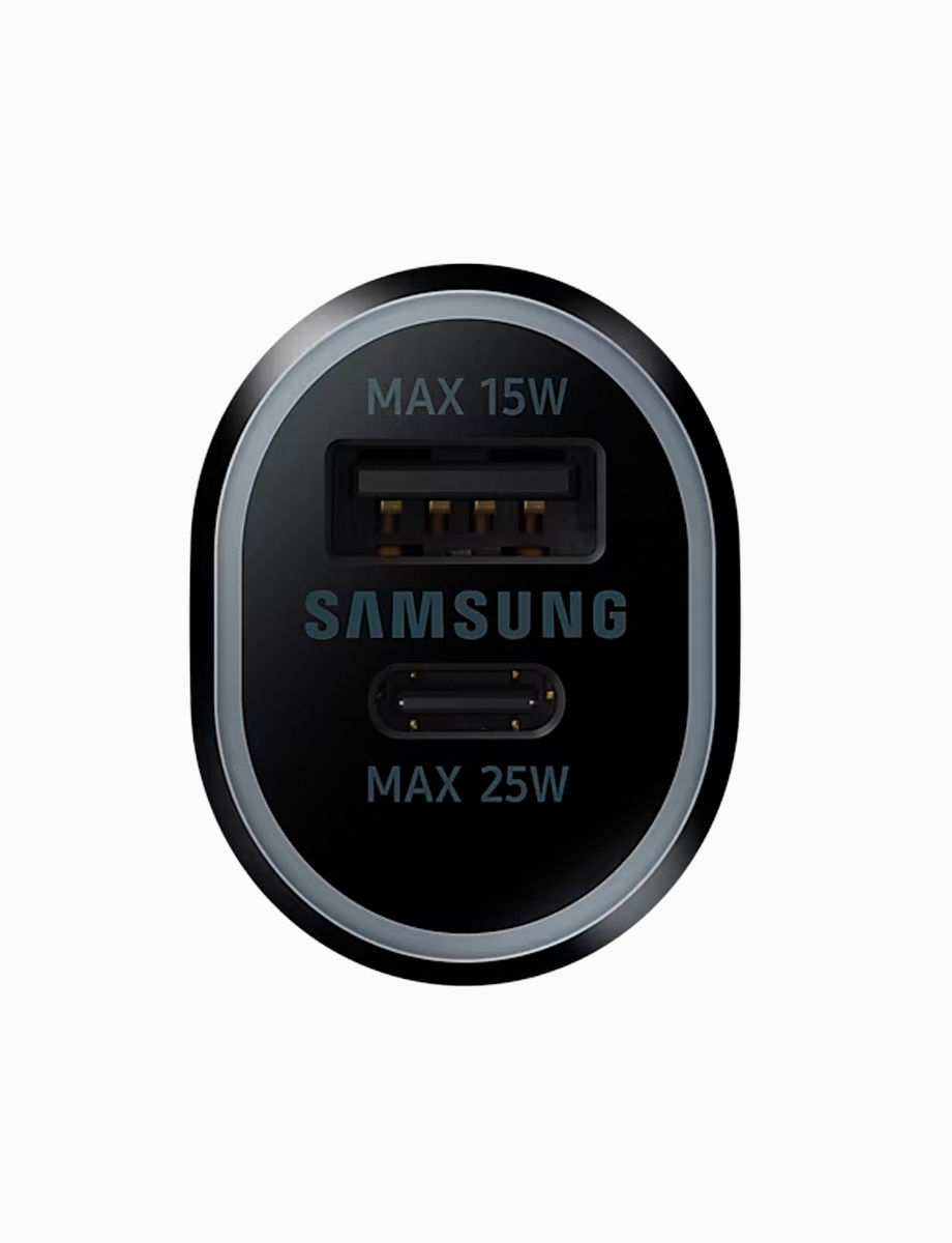 Cargador de Carro 2 USB Tipo A 15W y TipoC 25W | Samsung