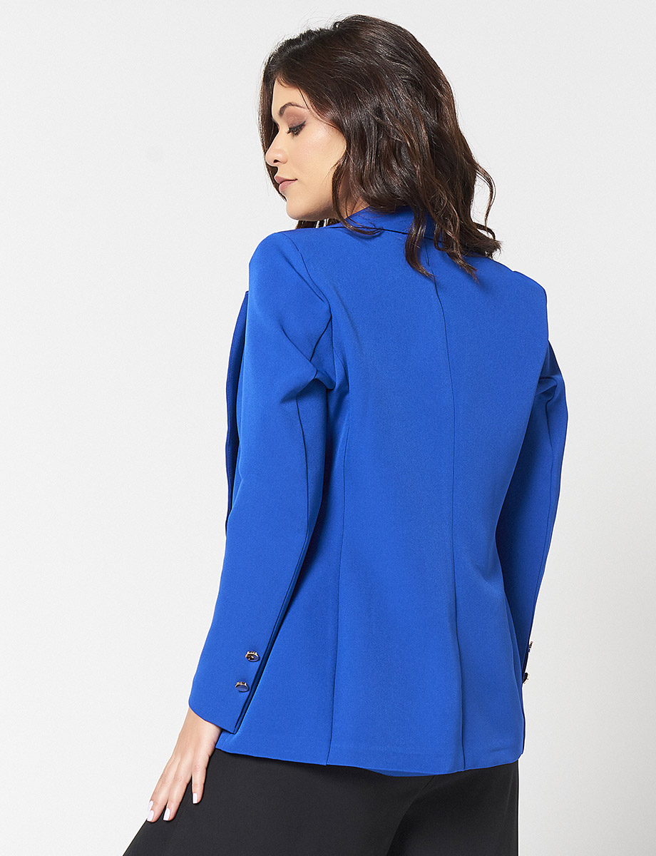Blazer Azul Eléctrico