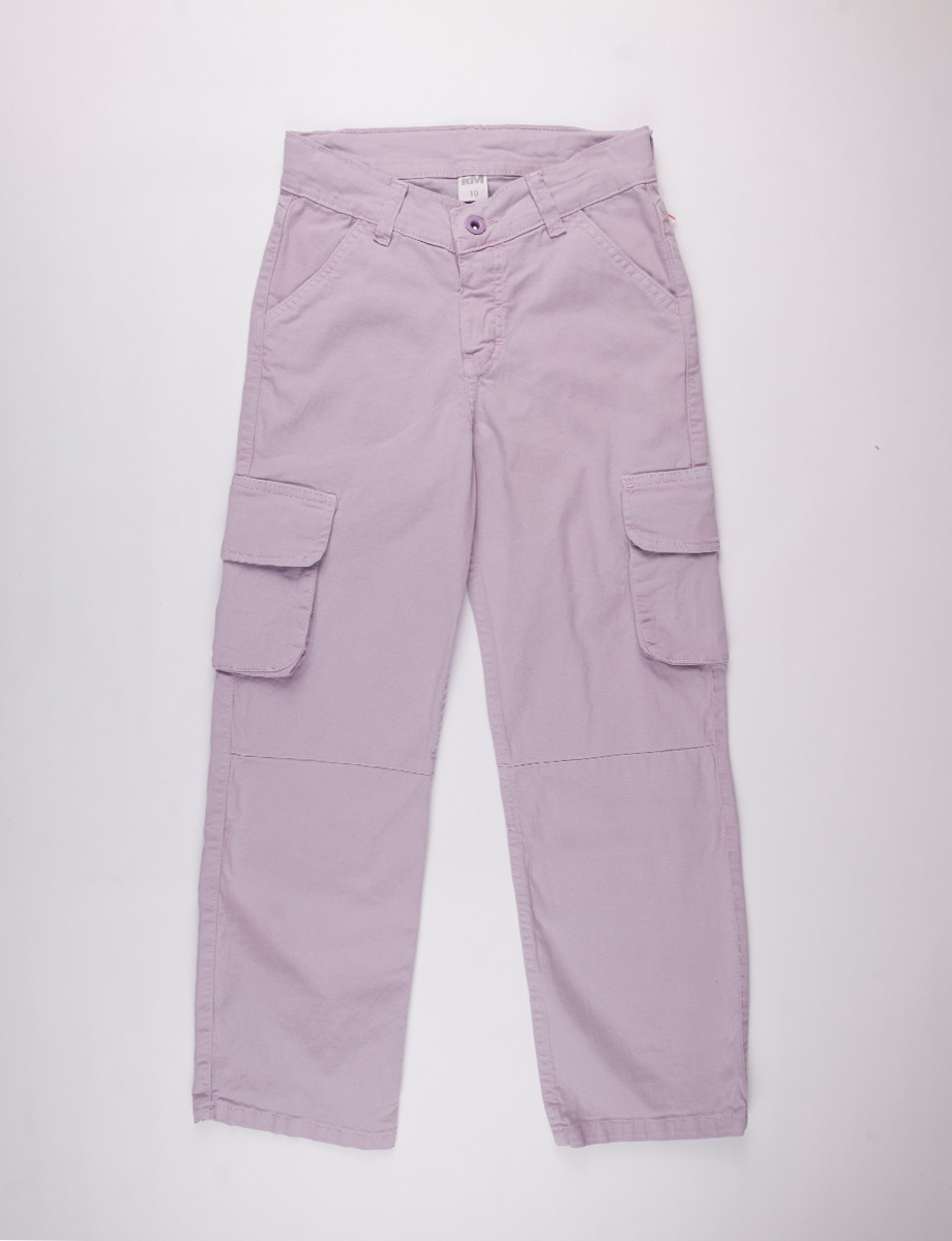 Pantalón Cargo Lila