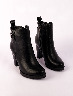 Bota Taco Unicolor