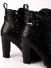 Bota Taco Unicolor