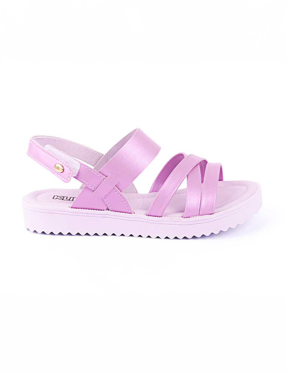 Sandalia Flat Lavanda| Klin