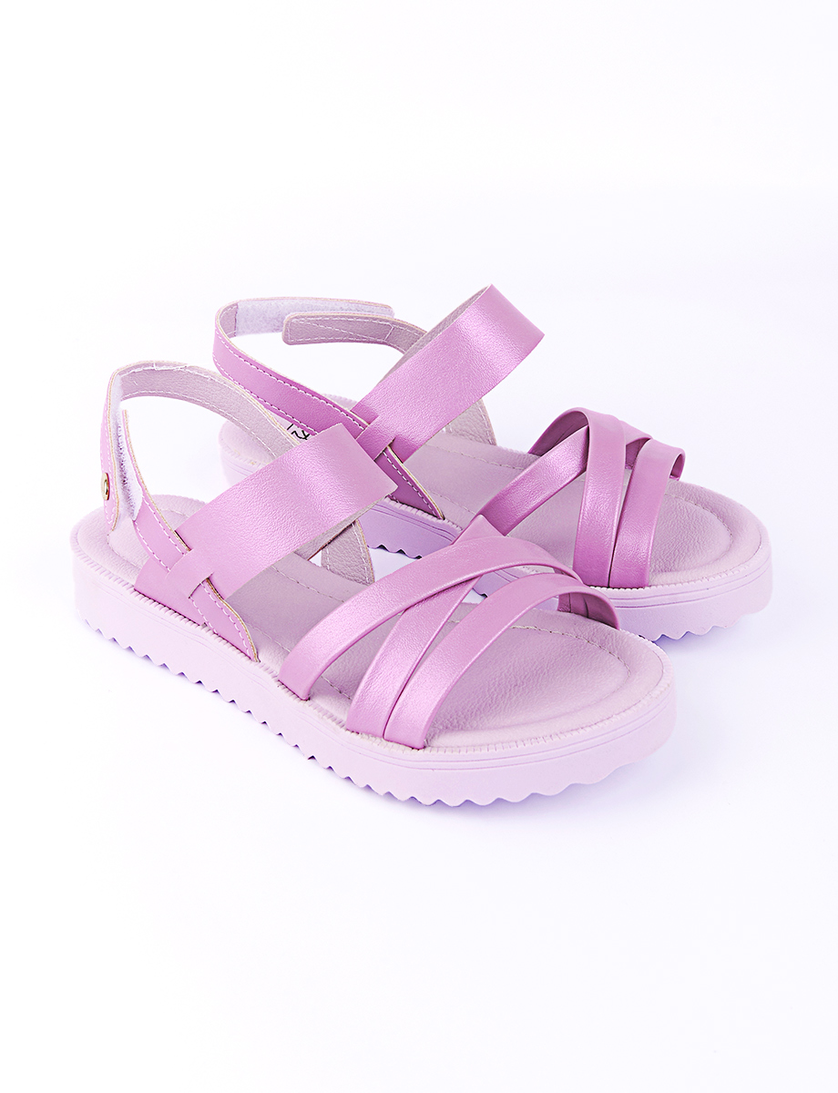Sandalia Flat Lavanda| Klin