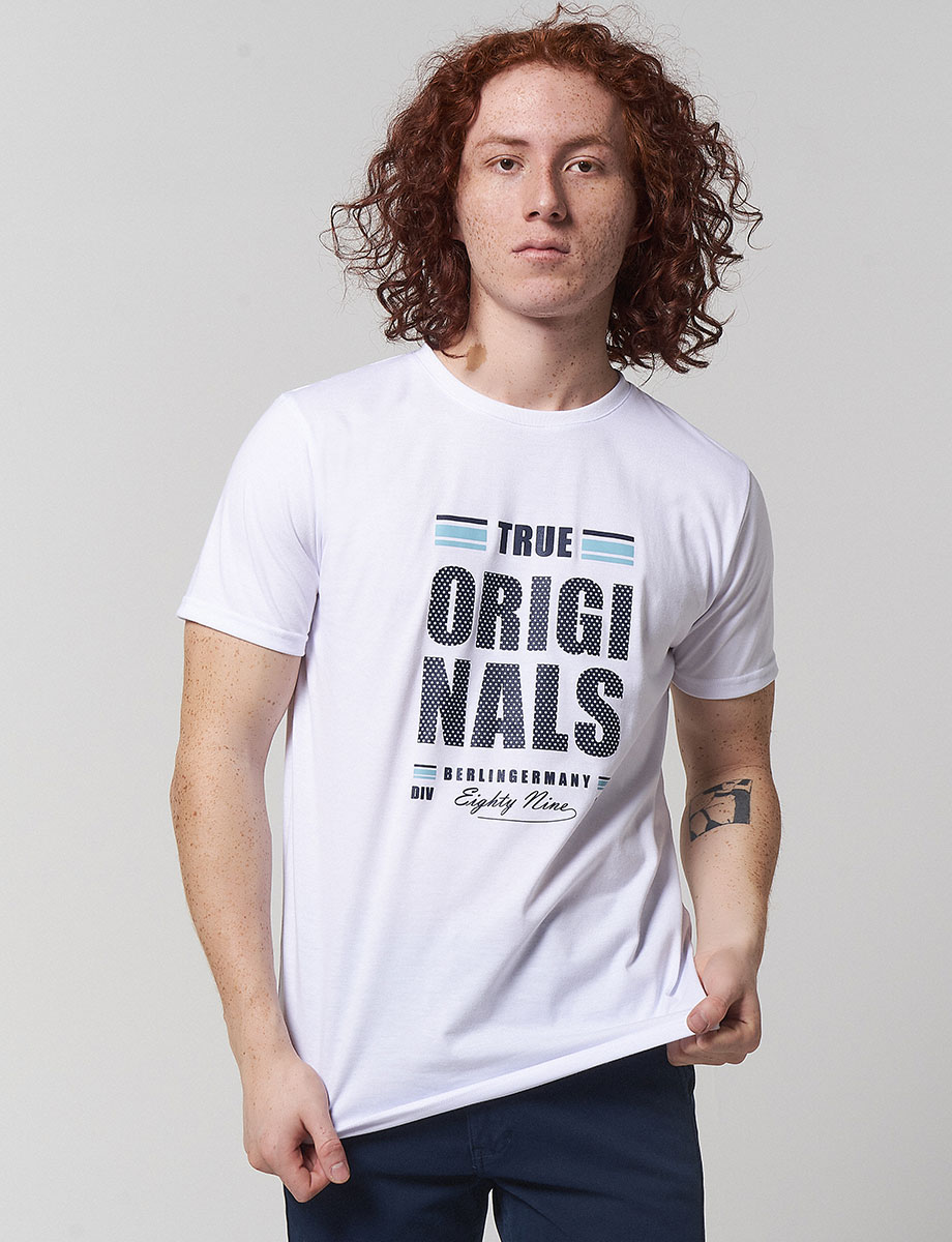 Camiseta True Originals Blanco