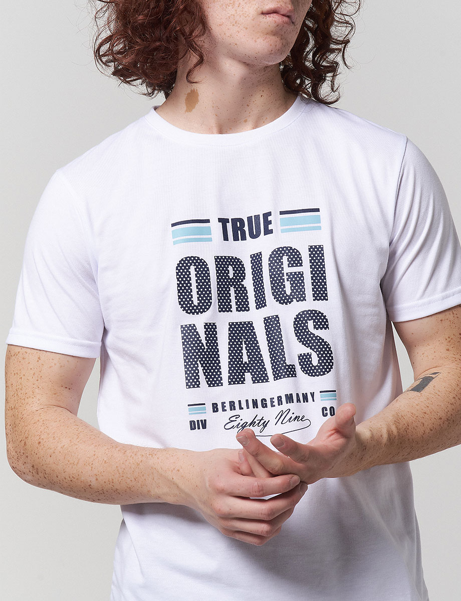 Camiseta True Originals Blanco