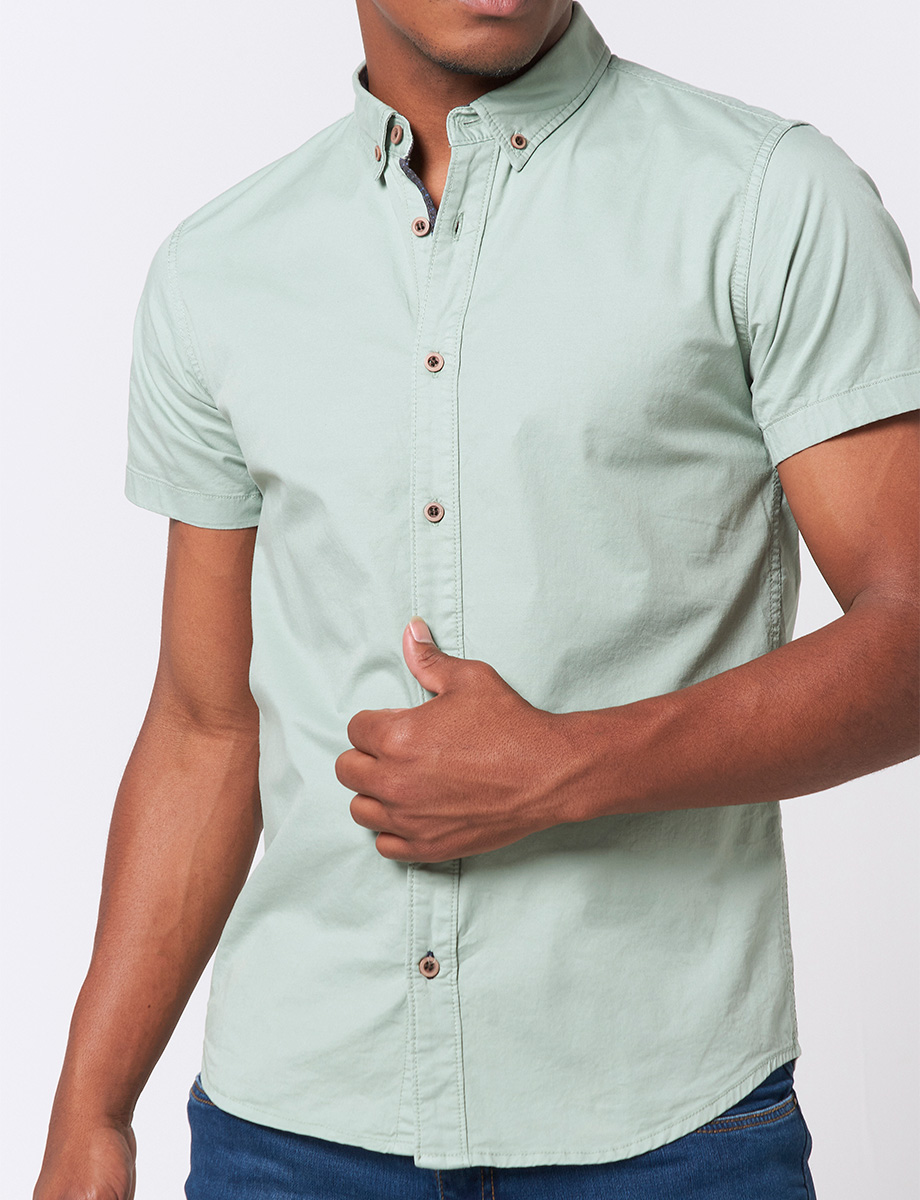 Camisa Manga corta Verde