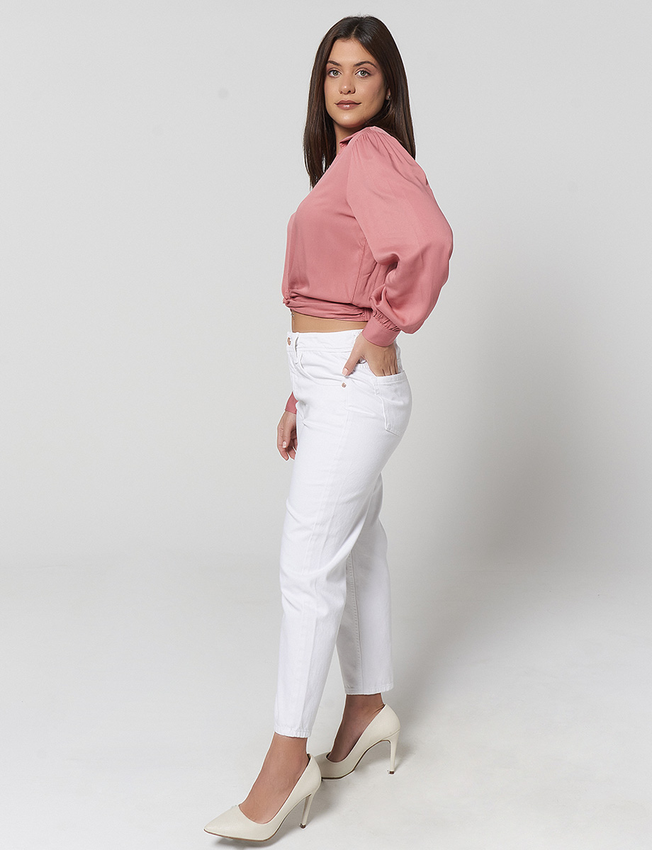Pantalón Llano Blanco