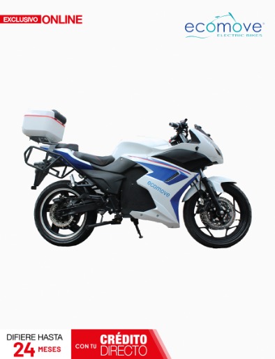 Moto Eléctrica NAPOL Motor 4000W Blanca | Ecomove
