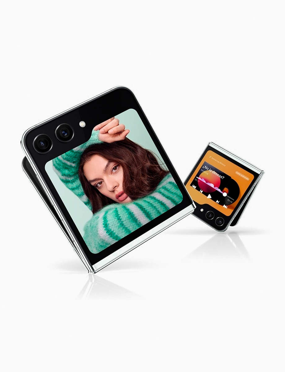 Celular Samsung Z Flip 5 de 256GB y 8GB de RAM Grafito | Samsung