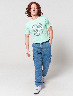 Pantalón Jean Cargo Azul Medio