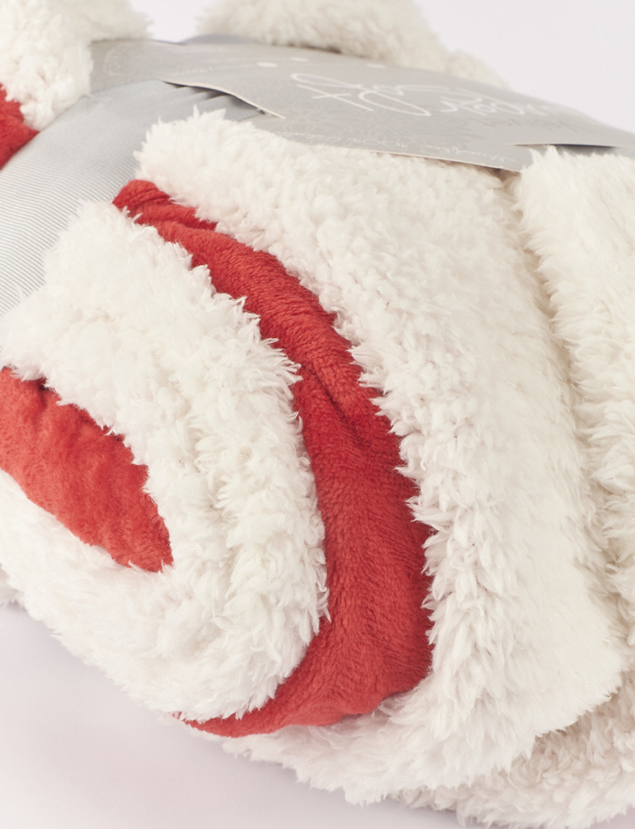 Cobija Peluche Roja