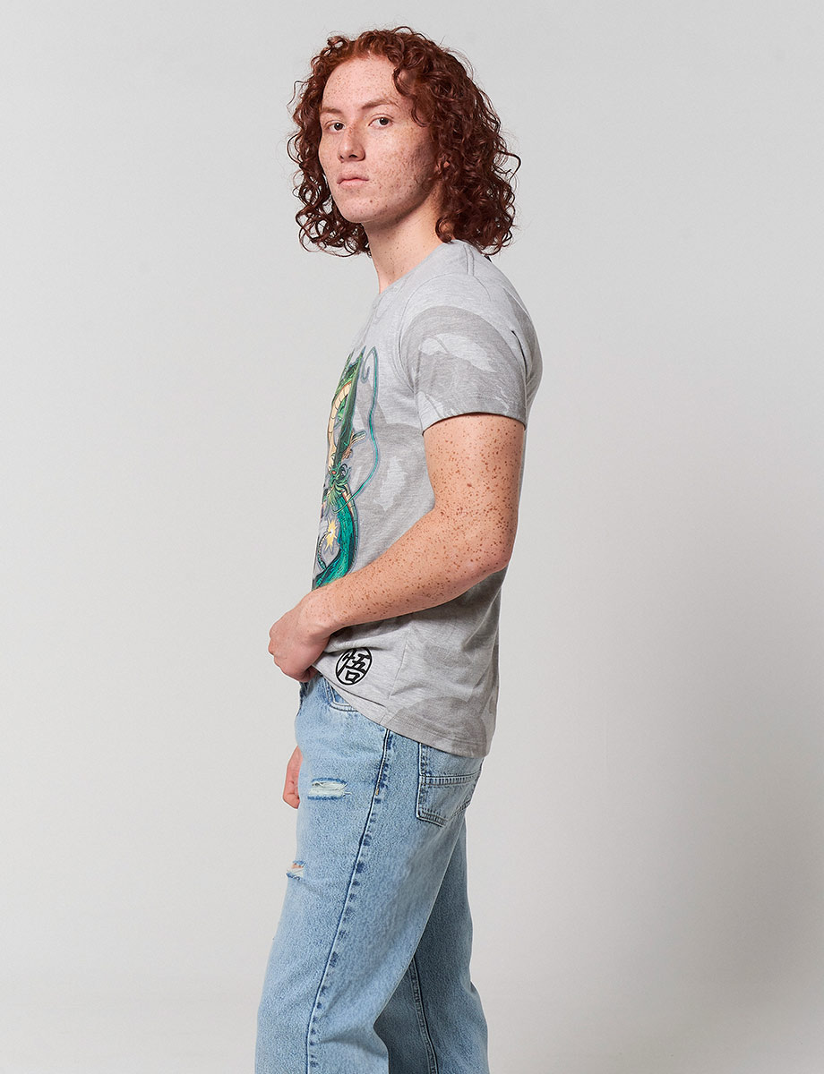 Camiseta Shenlong Gris