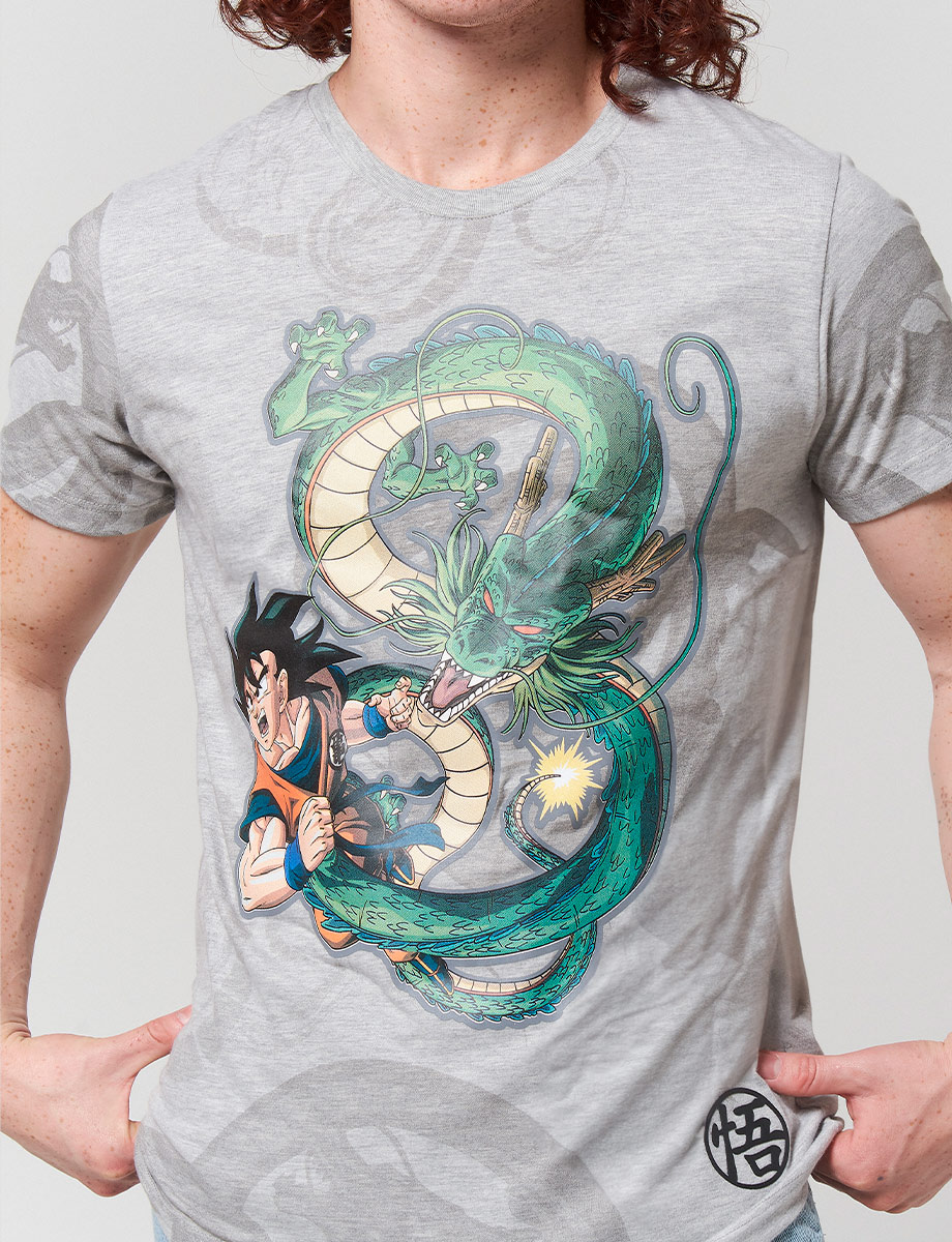 Camiseta Shenlong Gris