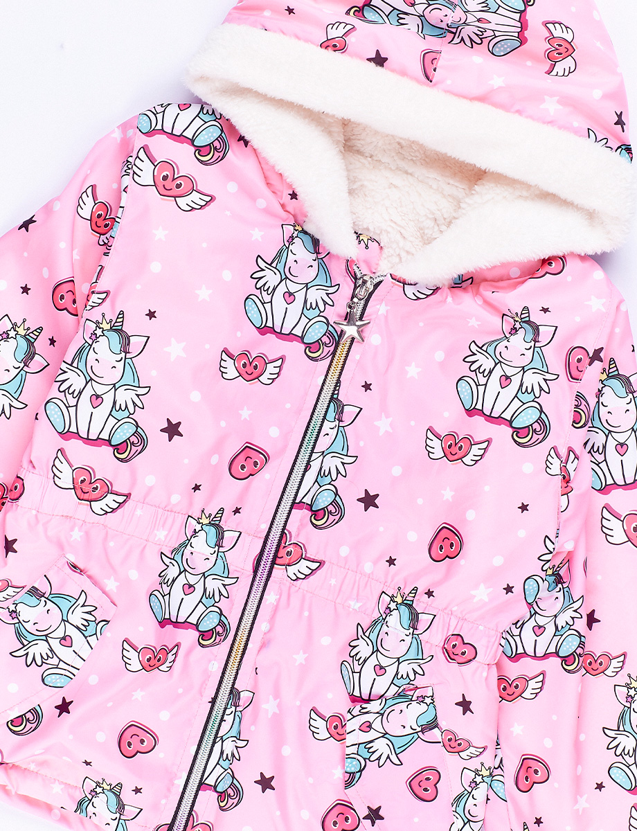 Chaqueta Unicornio Rosado
