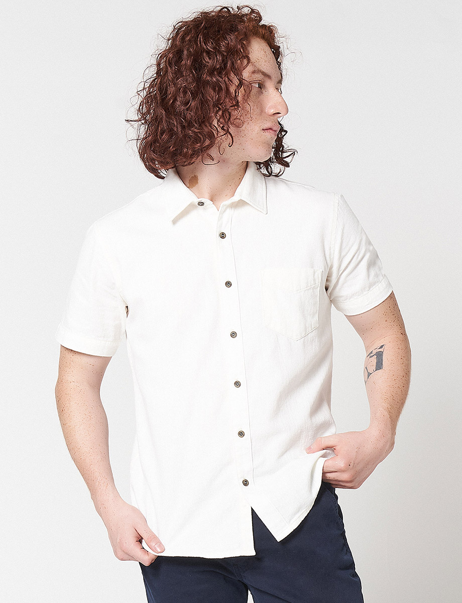 Camisa Lino Crudo