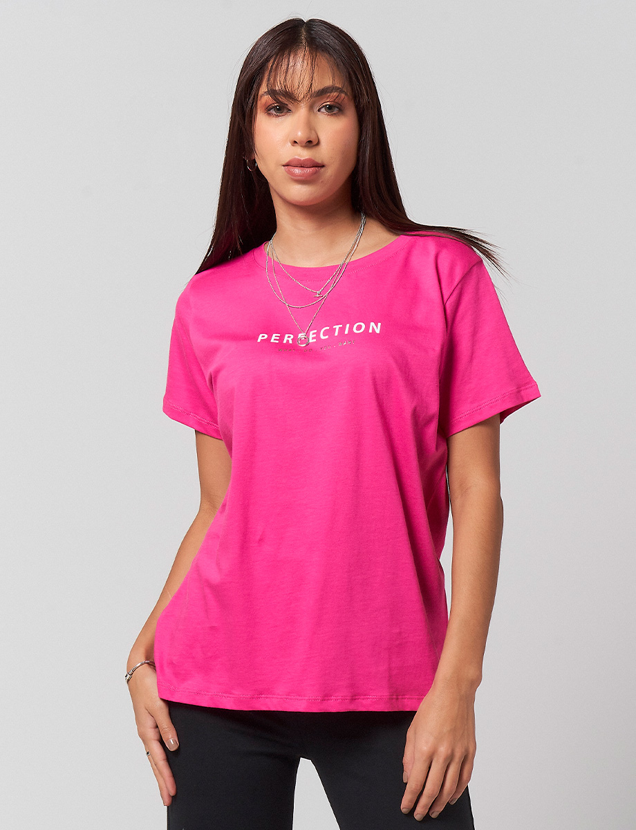 Camiseta Perfection Fucsia