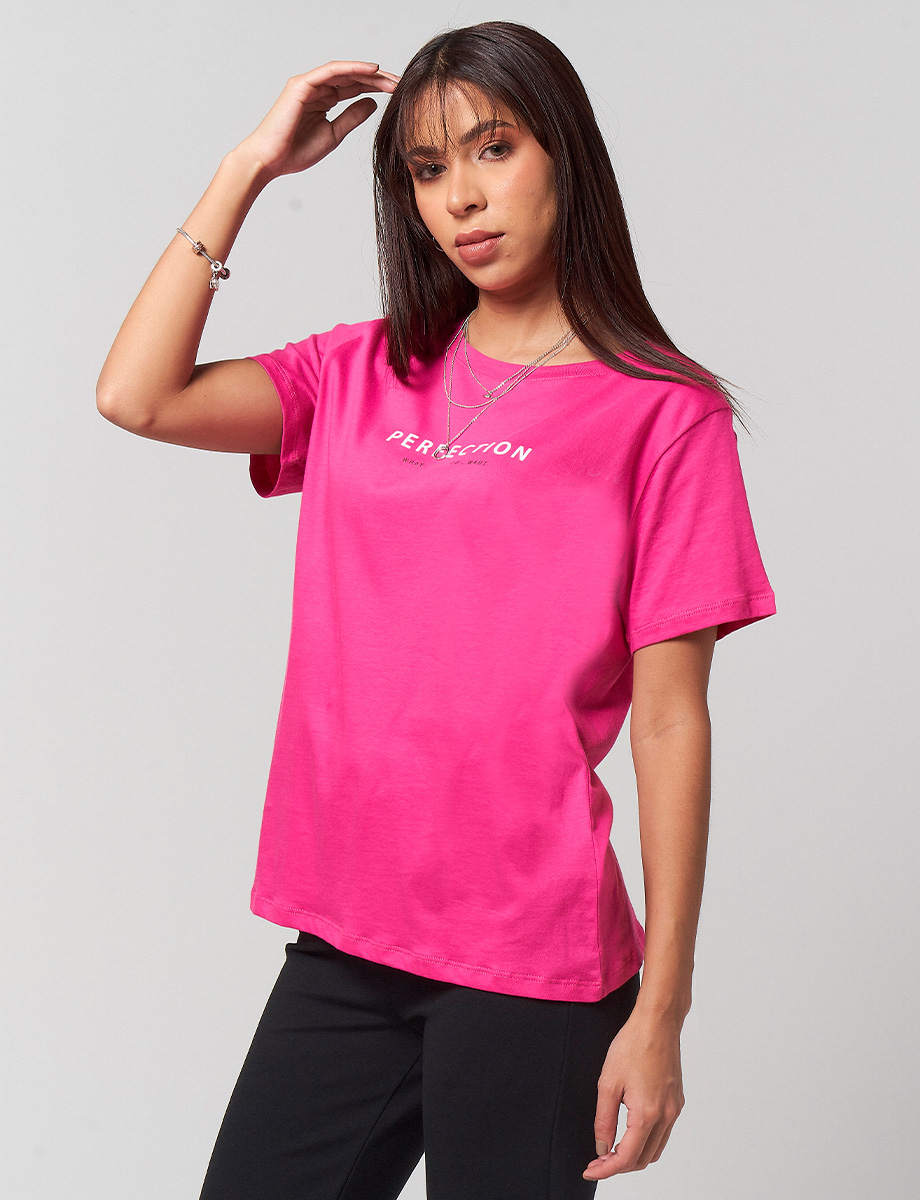 Camiseta Perfection Fucsia