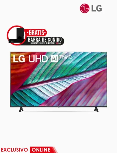 Televisor de 65" 4K UHD AI Thinq | LG + Gratis <em class="search-results-highlight">Barra de Sonido</em>