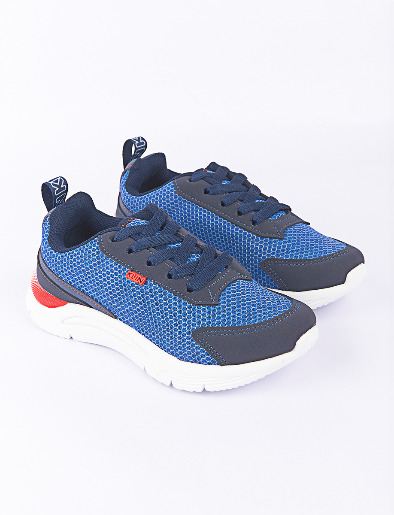 Sneaker con Cordones Azul |Klin