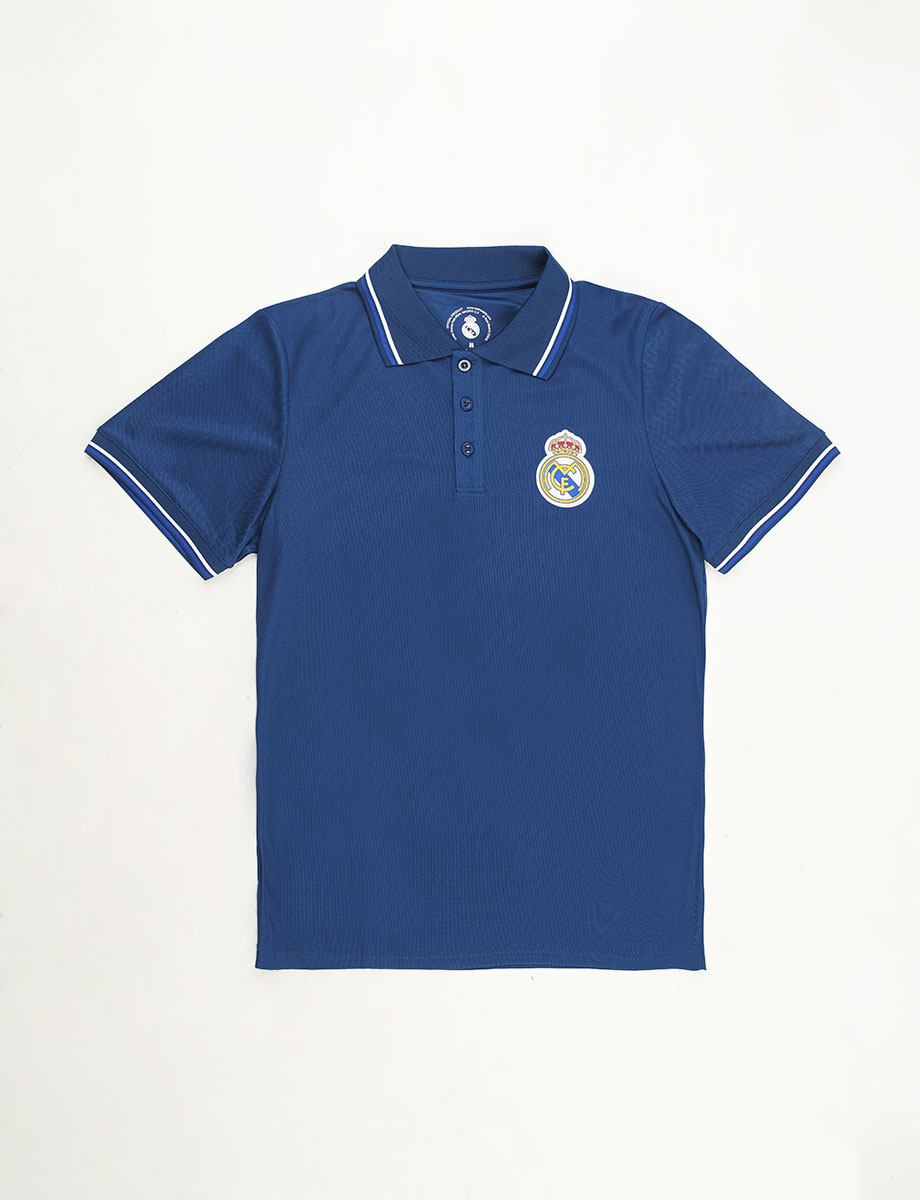 Camiseta Polo Real Madrid Azul Marino