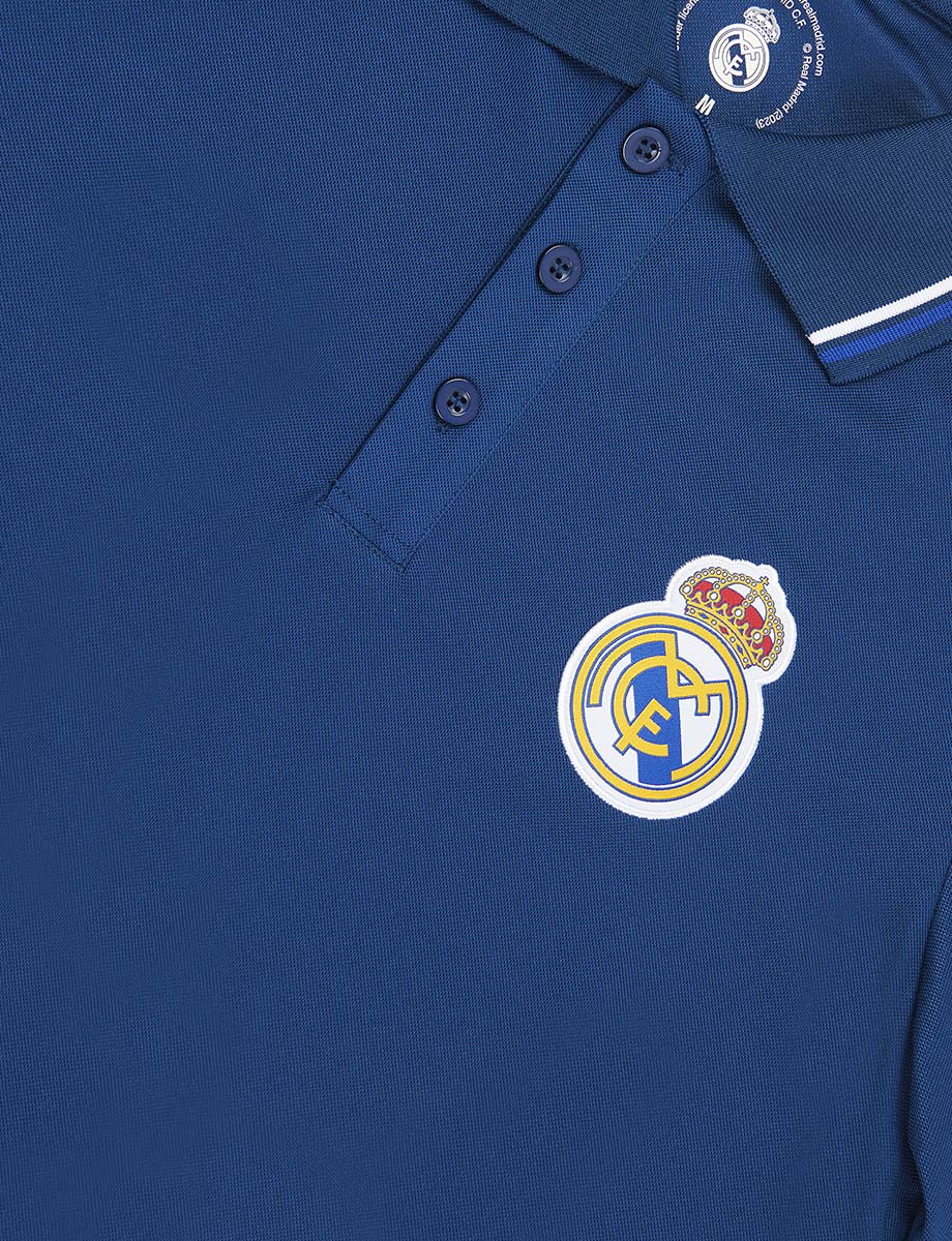 Camiseta Polo Real Madrid Azul Marino