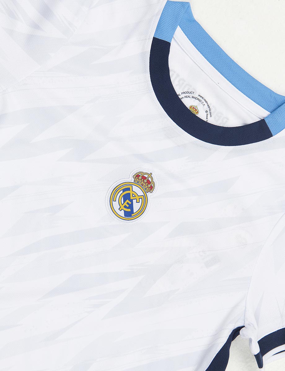Camiseta Esc Real Madrid Blanco