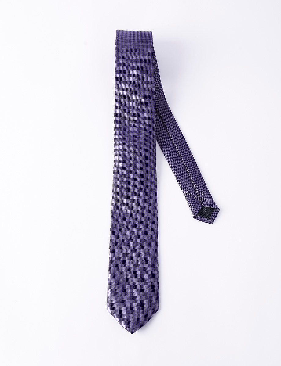 Corbata Purpura con Textura