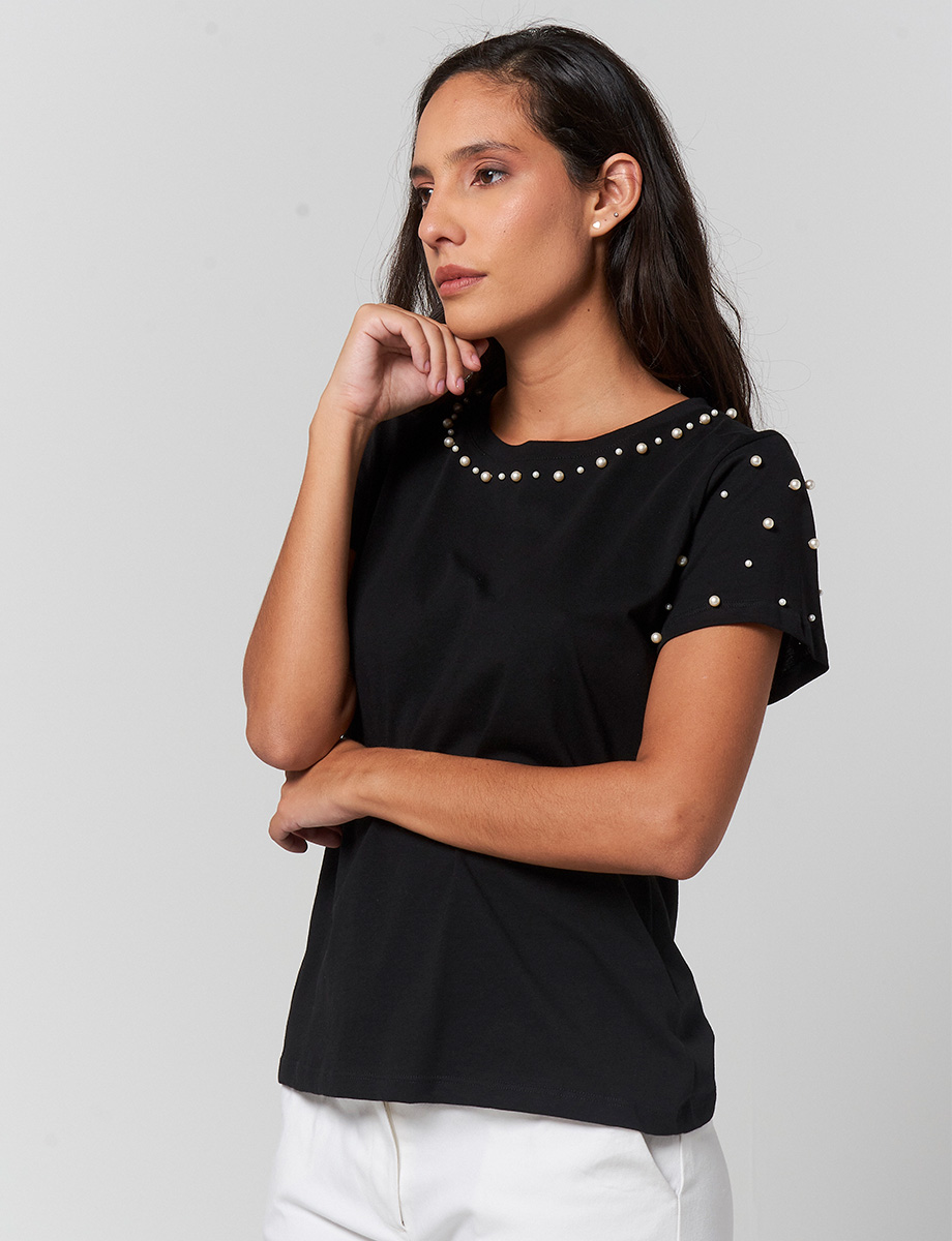 Camiseta Pepita Negro