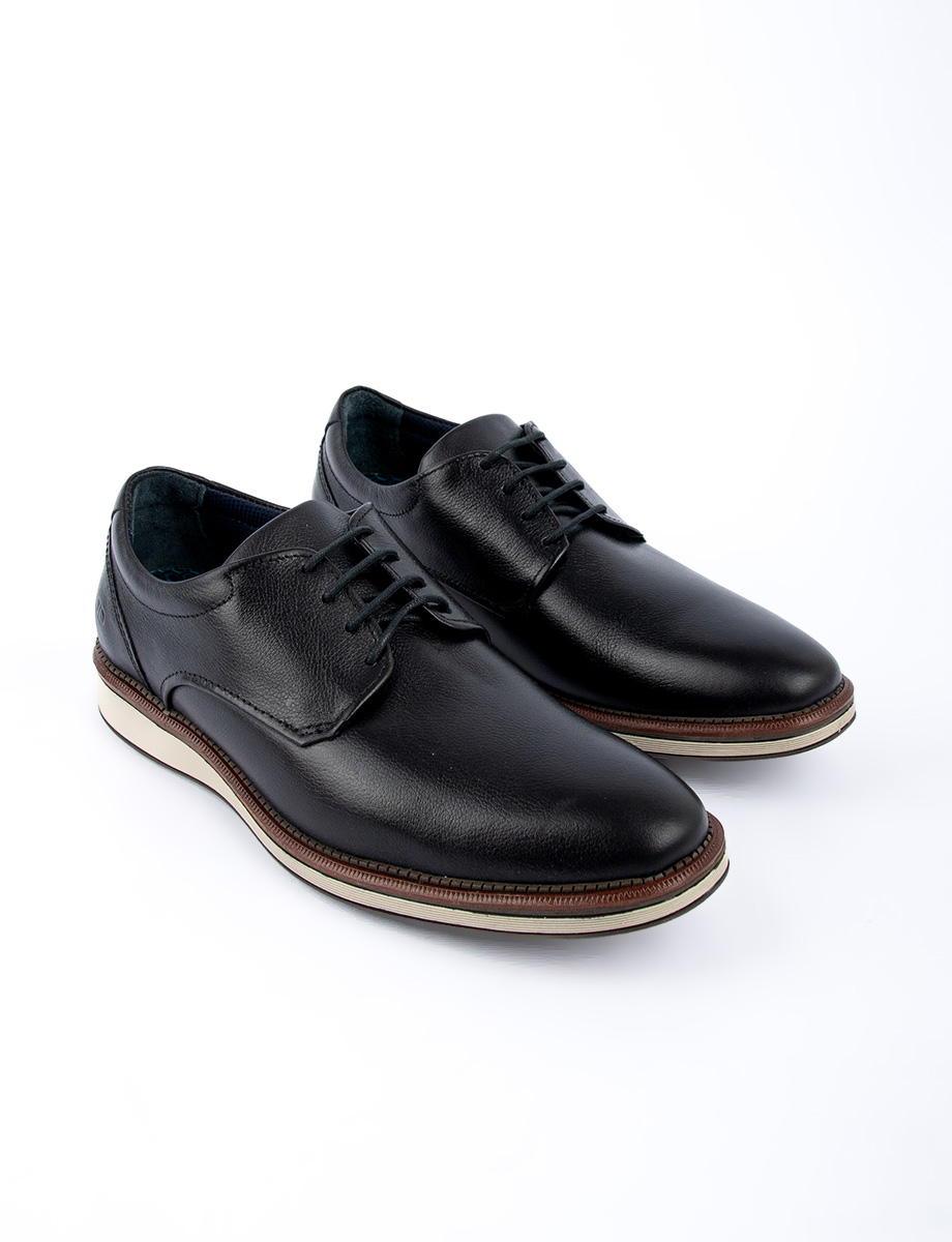 Zapato Casual con Cordones Negro