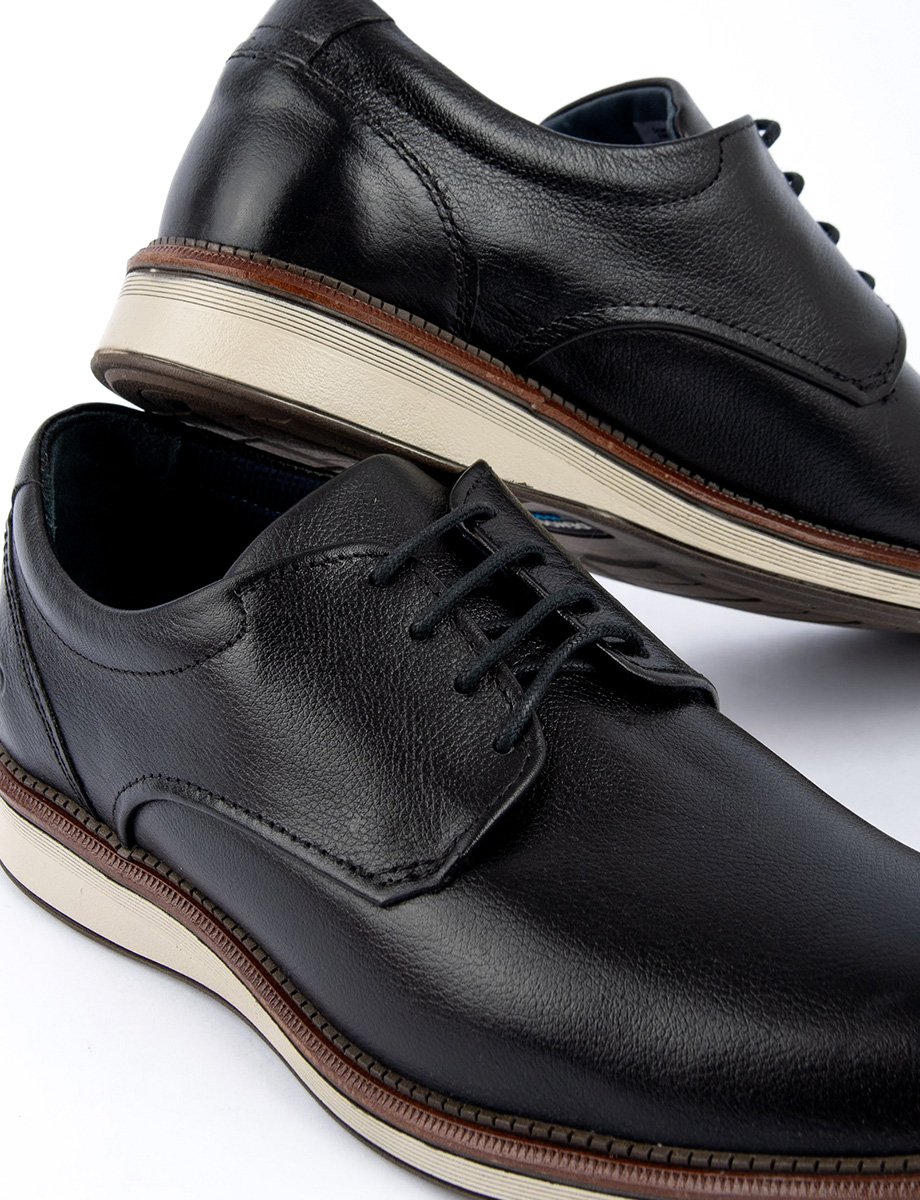 Zapato Casual con Cordones Negro