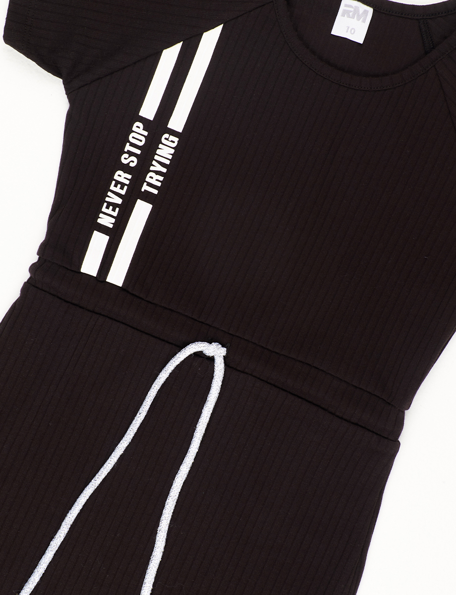 Vestido Deportivo Negro