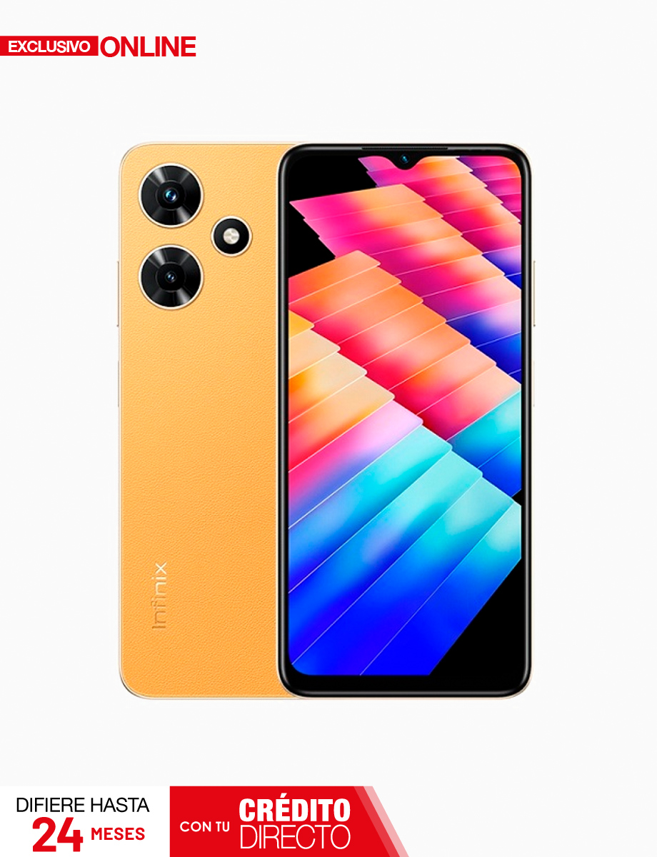 Celular Hot 30I 128GB Naranja | Infinix