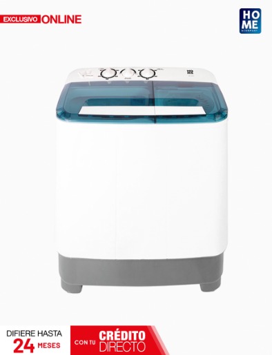 Lavadora Semi-Automática de 7 kg Blanca | Home & Co