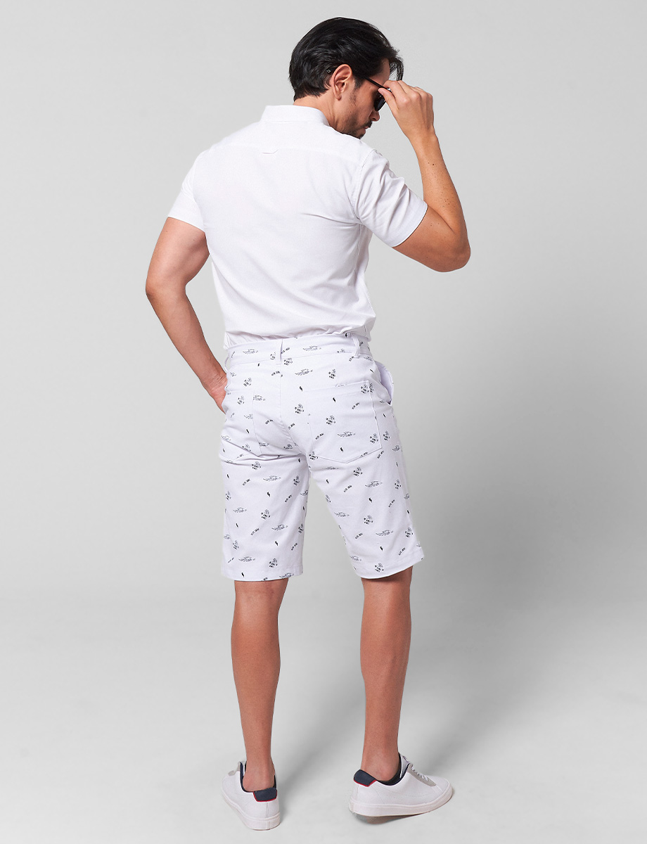 Bermuda Surf Blanco