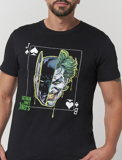Camiseta Batman / Jocker Negro