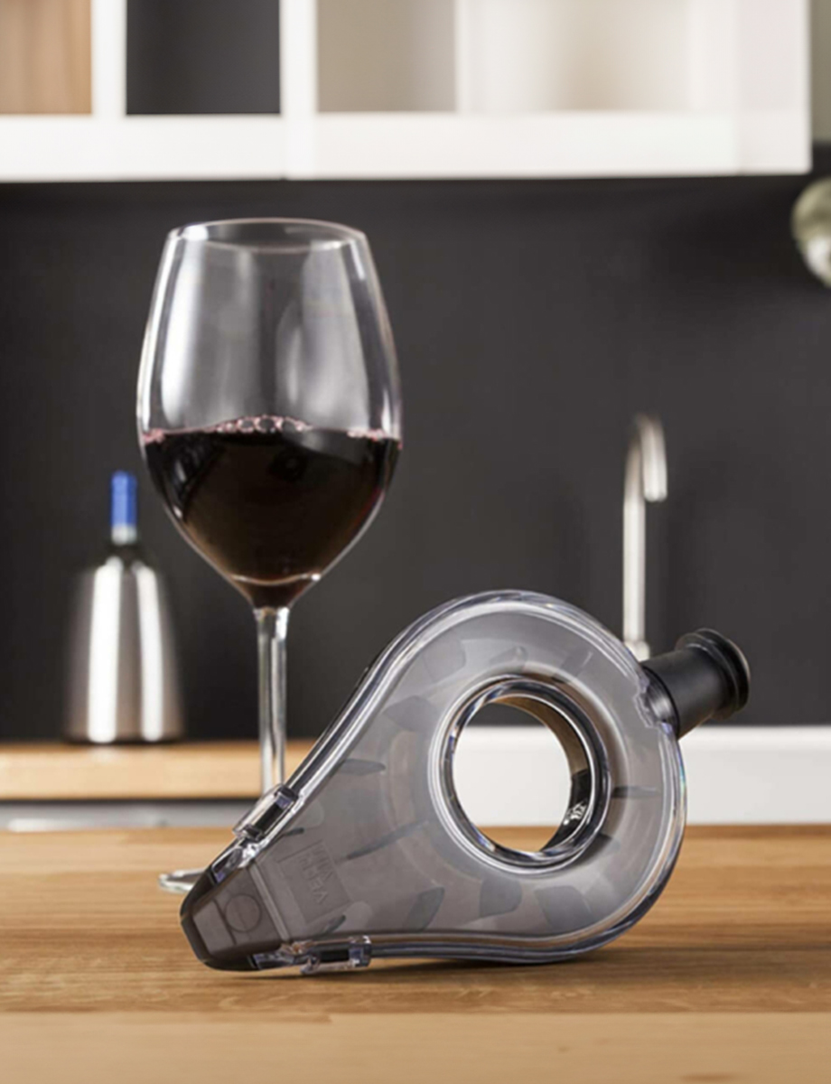Aireador de Vino Gris | Vacu Vin