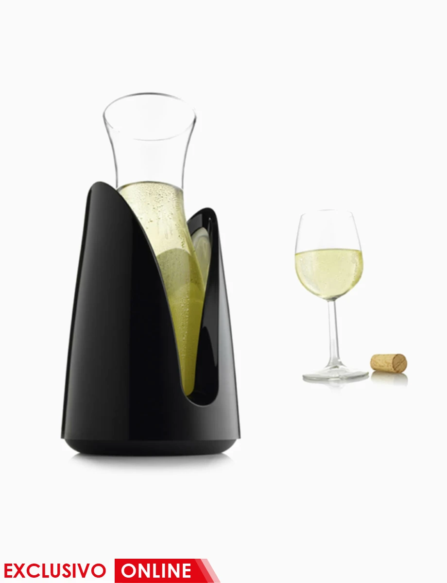 Enfriador con Jarra de Cristal de 1 Lt | Vacu Vin