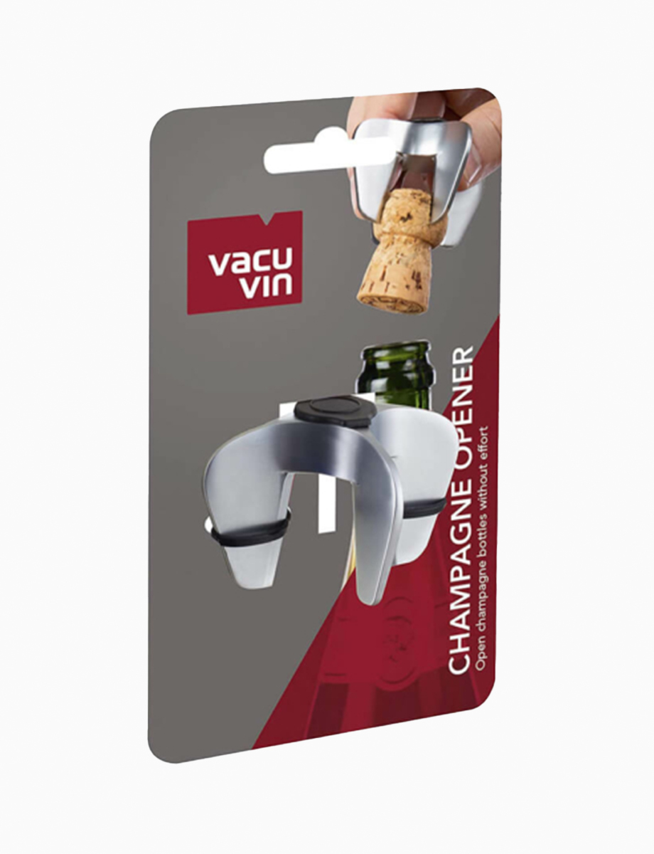 Sacacorchos Champagne de Acero Inoxidable | Vacu Vin