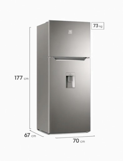 Refrigeradora No Frost Top Mount 422 Lt | Electrolux