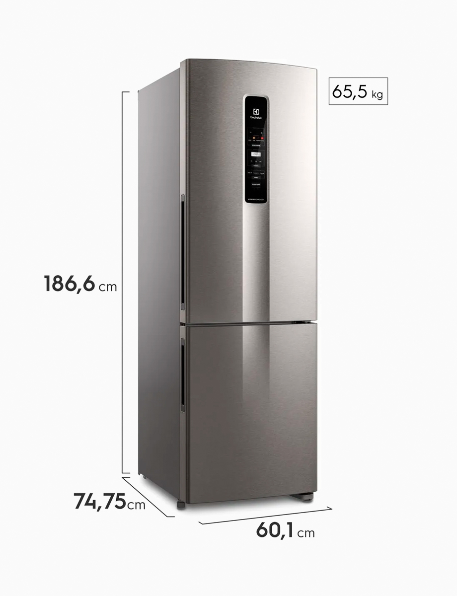 Refrigerador Bottom Freezer IB45S 400 Lt | Electrolux