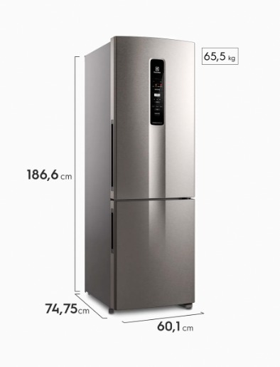 Refrigerador Bottom Freezer IB45S 400 Lt | Electrolux