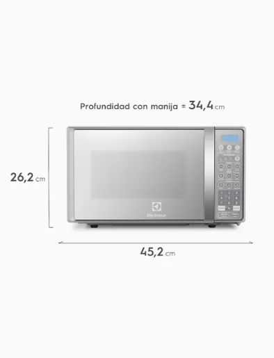 Microondas Freestanding 20 Lt Plata | Electrolux
