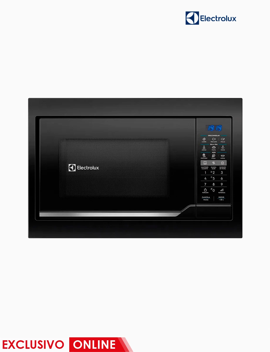 Microondas Empotrable 30 Lt Negra | Electrolux