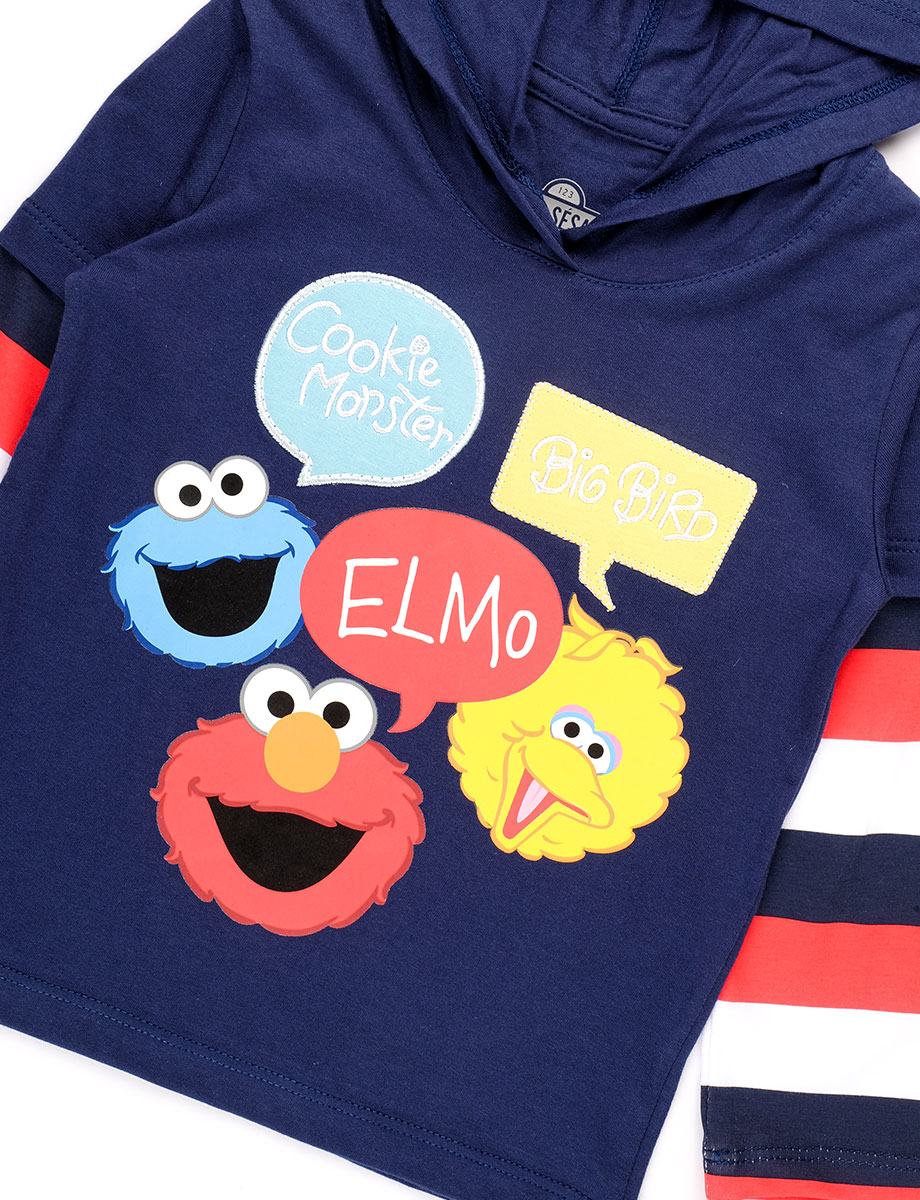 Buzo Elmo Azul con Capucha