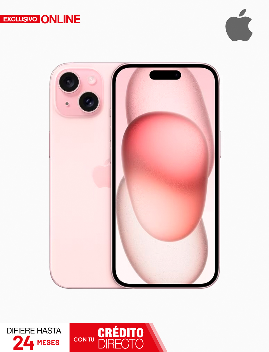 iPhone 15 de 128 GB Rosa | Apple