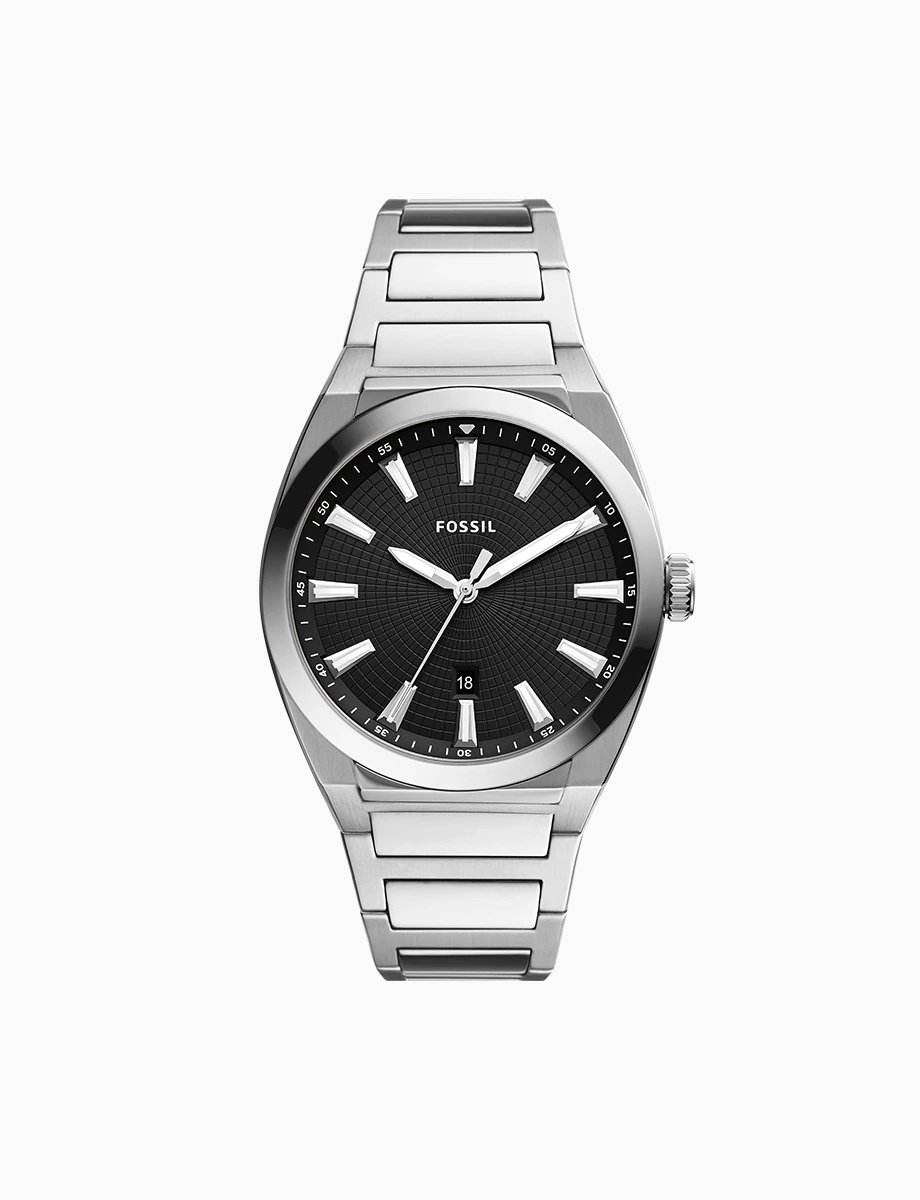 Reloj Everett de Acero Inoxidable | Fossil